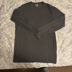 32 Degrees Dark Gray Long Sleeve Tee